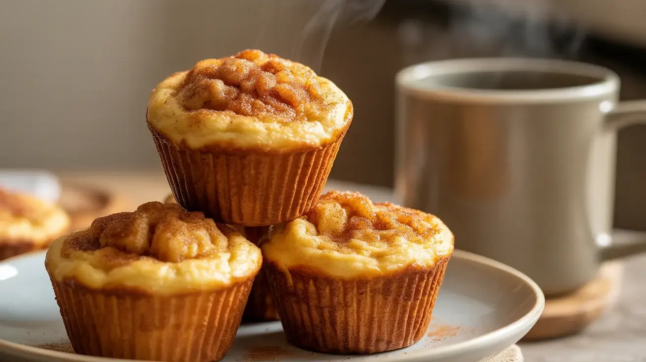 Cinnamon Sugar French Toast Muffins