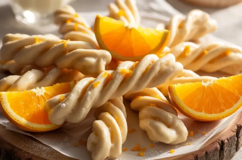Classic Citrus Ricotta Doughnut Twists: A Golden Delight