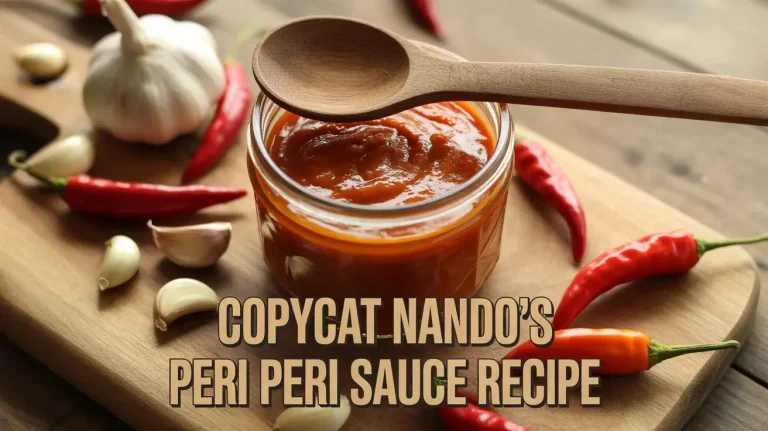 Copycat Nando's Peri Peri Sauce Recipe – Authentic, Spicy & Ready in 10 Minutes