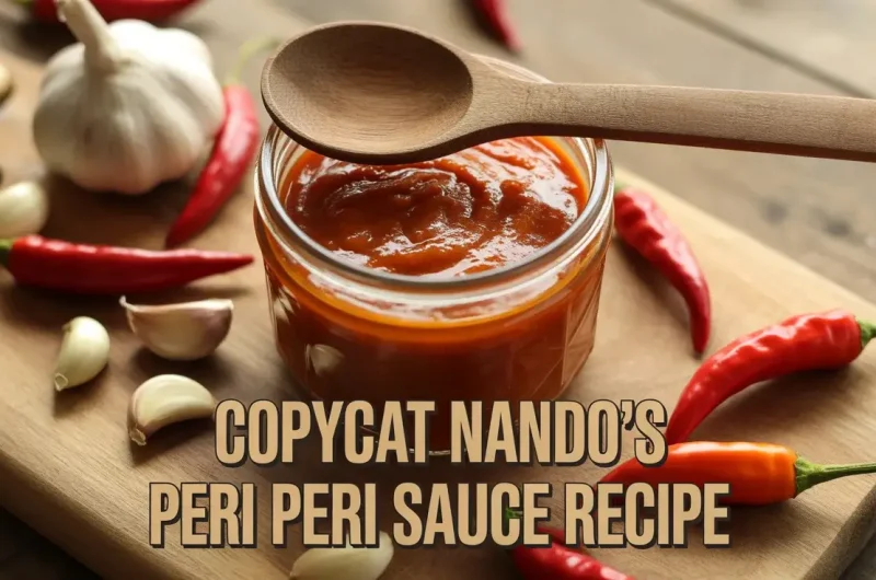 Copycat Nando's Peri Peri Sauce Recipe – Authentic, Spicy & Ready in 10 Minutes