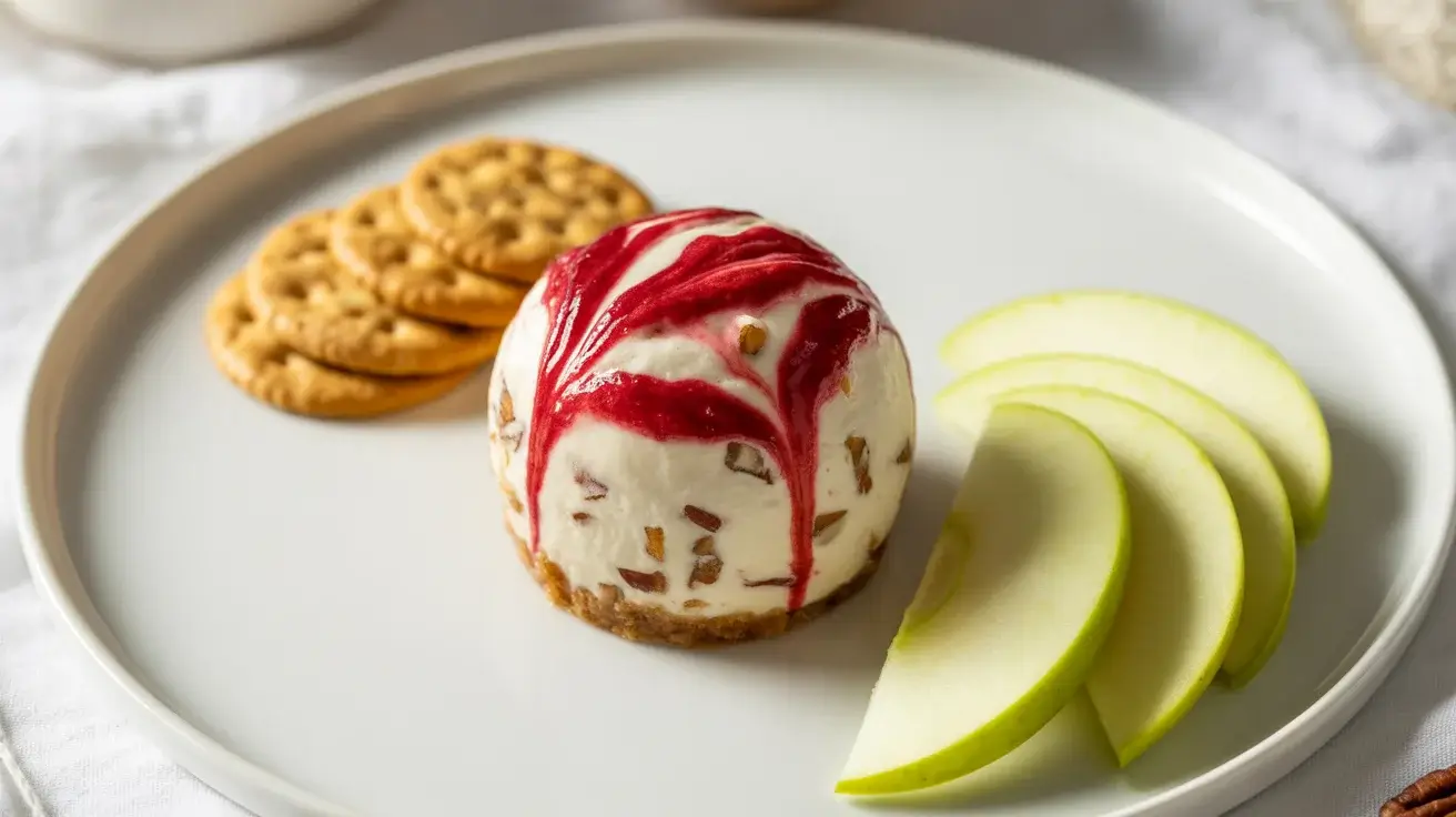Cranberry Pecan Cheesecake Ball