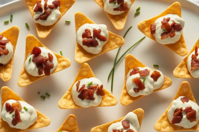 Cream Cheese Bacon Stuffed Doritos
