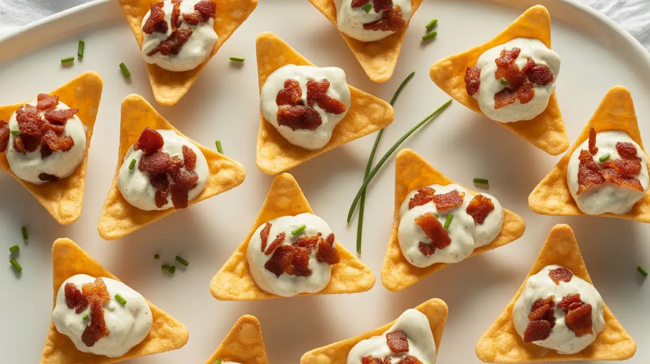 Cream Cheese Bacon Stuffed Doritos