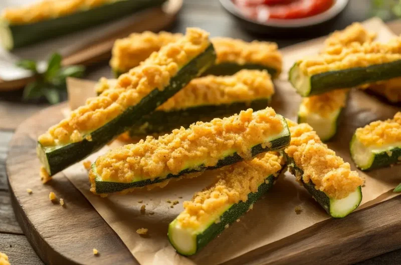 Crispy Air Fryer Zucchini Fries