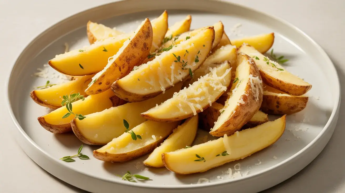 Crispy Baked Parmesan Potato Fries