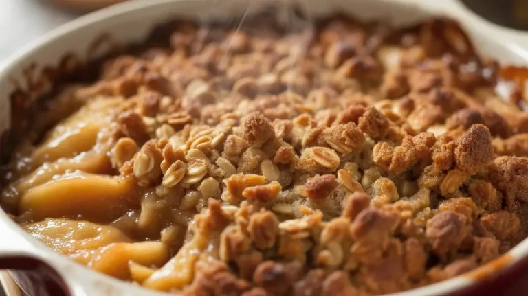Deep Dish Apple Crisp (No Crust Needed!)