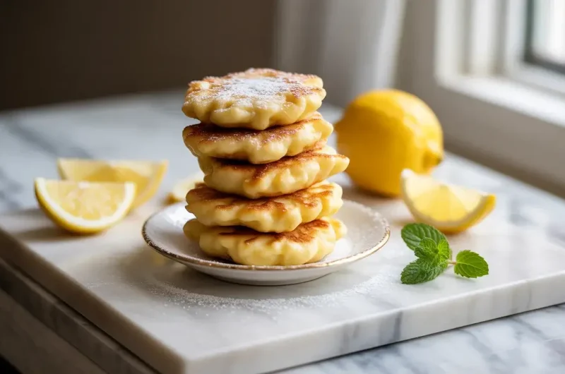 Effortless Limoncello Ricotta Fritter Bites