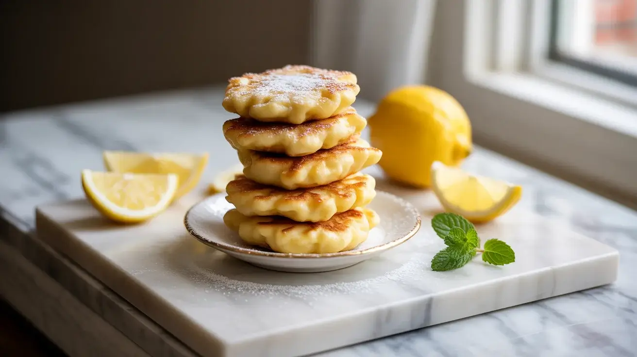 Effortless Limoncello Ricotta Fritter Bites