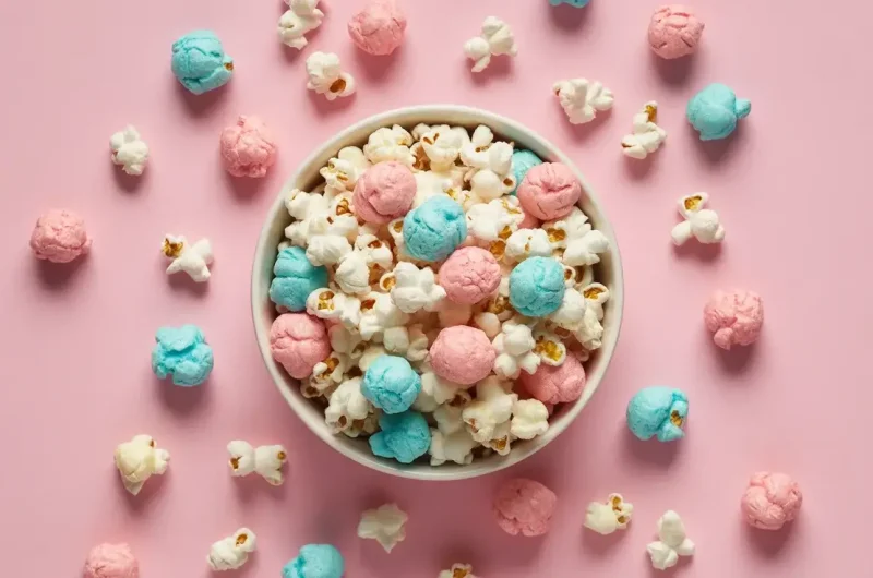 Fluffy Fun Cotton Candy Popcorn