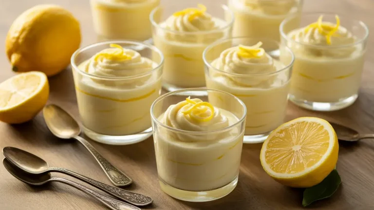 Frozen Limoncello Ricotta Cream Cups