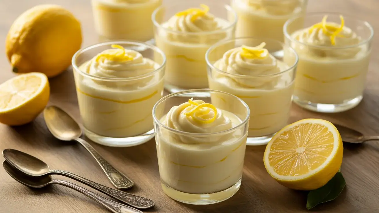 Frozen Limoncello Ricotta Cream Cups