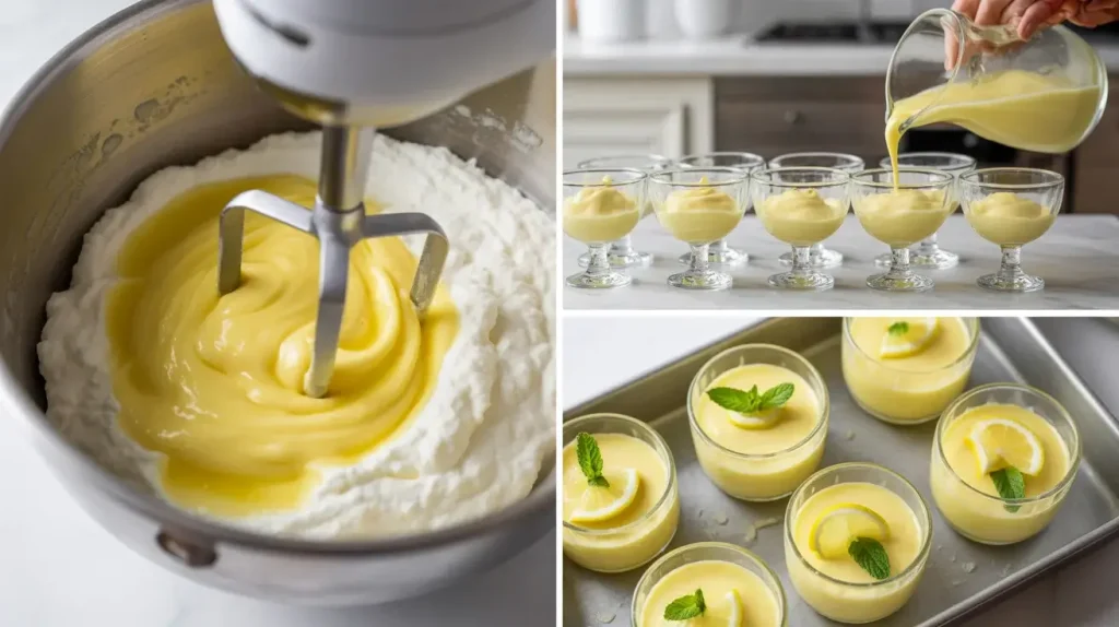 How to Make Frozen Limoncello Ricotta Cream Cups