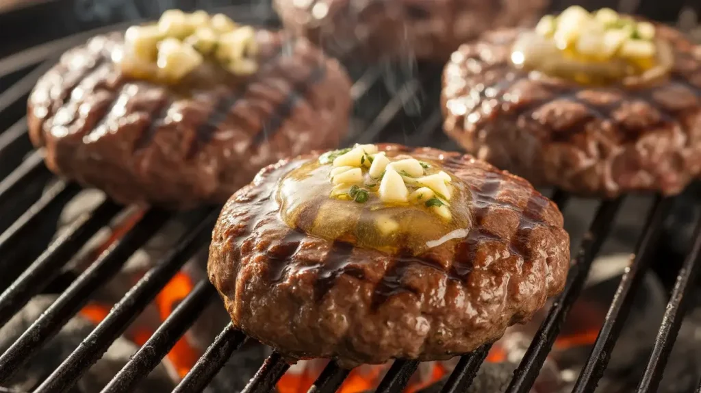 Cooking the Burgers