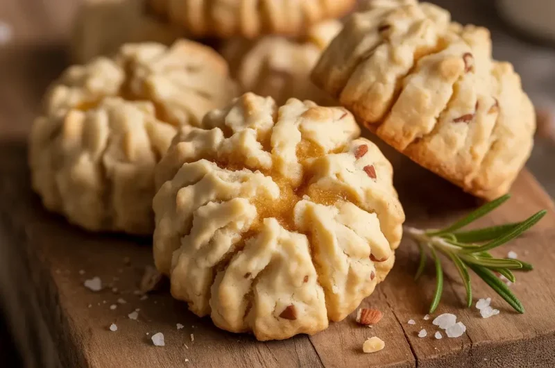 Grandma's Easy Almond Honey Ricotta Coffee Biscuits