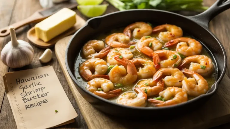 Hawaiian Garlic Shrimp Butter Recipe