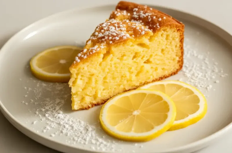 Melt in Your Mouth Lemon Cake Ready in 15 Minutes