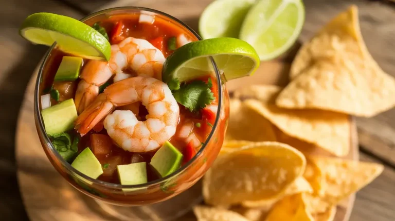 Mexican Shrimp Cocktail Zesty Style: A Fresh & Flavorful Appetizer