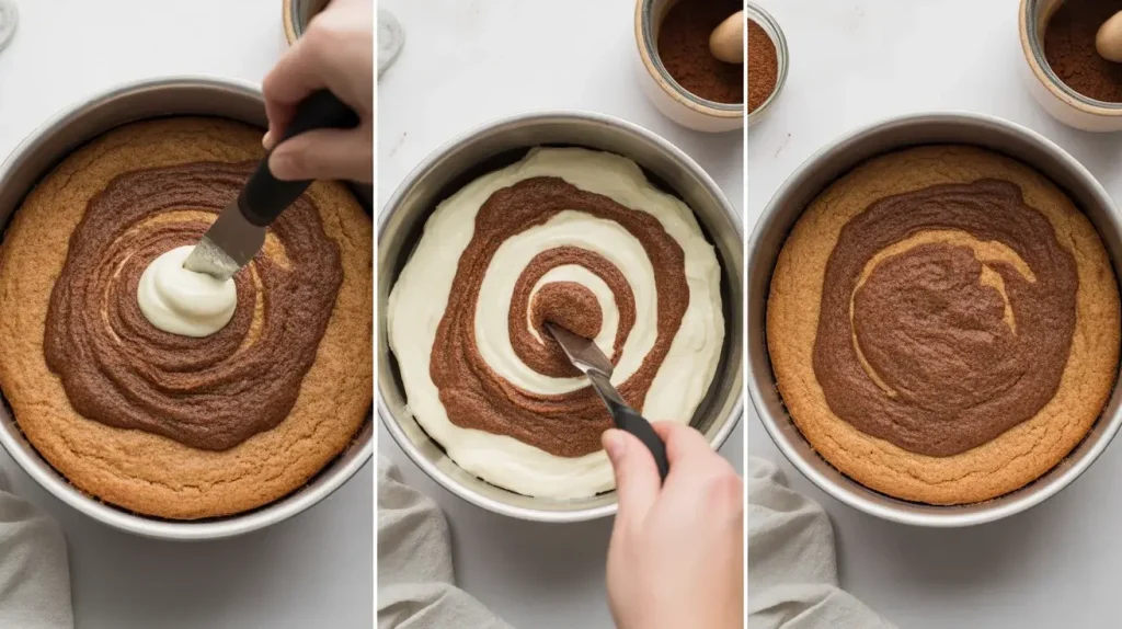 How to Make Espresso Ricotta Swirl Blondies