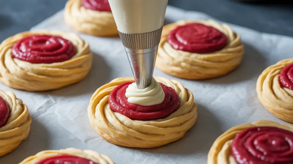Making the Cream Cheese Filling