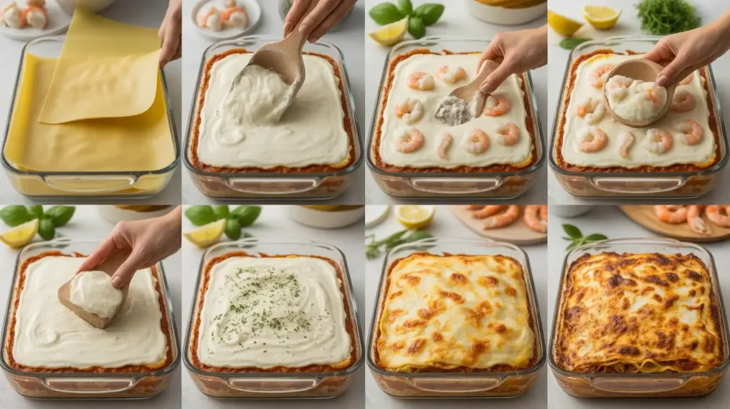 How to Make Seafood Lasagna