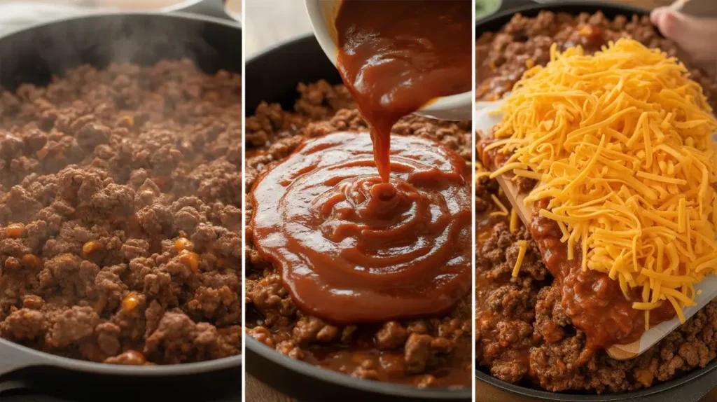 How to Make Sloppy Joe Casserole