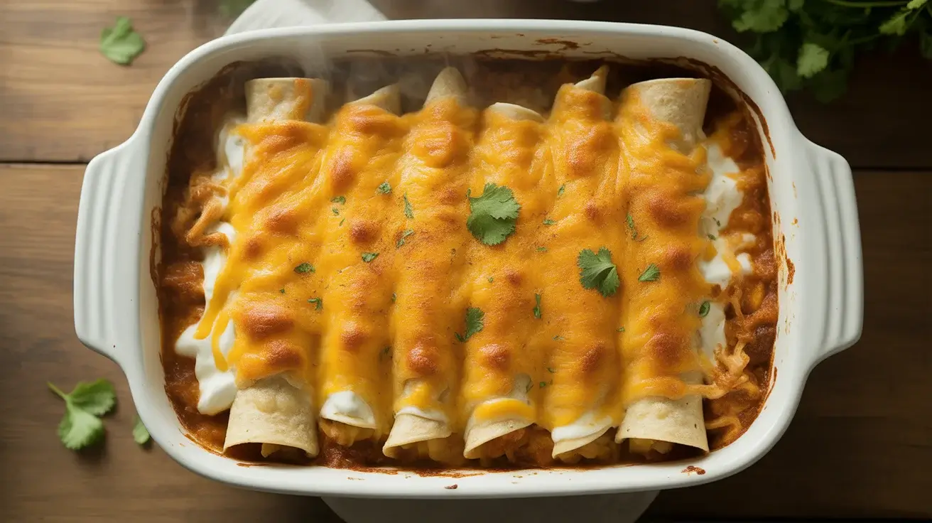 Sour Cream Enchilada Casserole