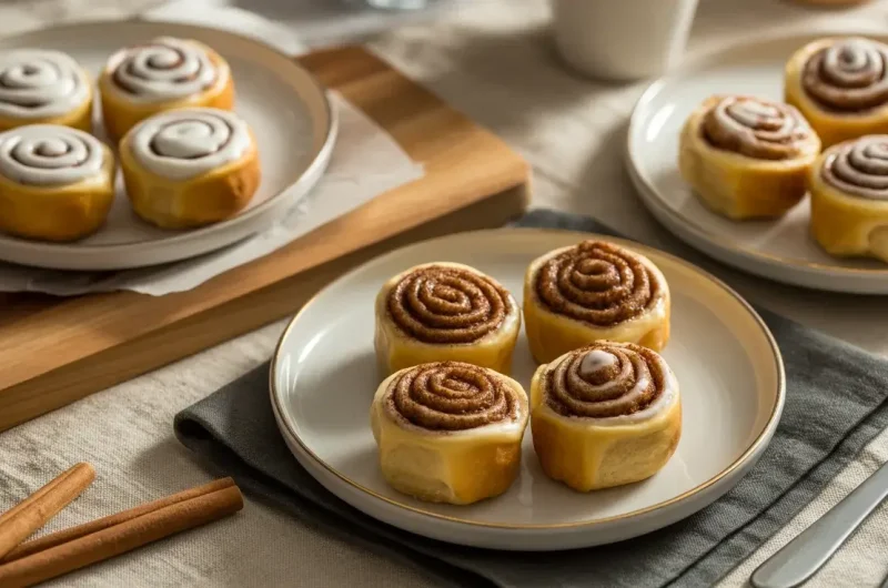 Sourdough Discard Cinnamon Roll Bites
