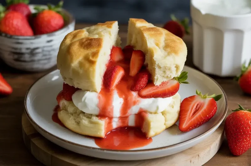 Sourdough Discard Strawberry Shortcake: A Sweet Way to Use Extra Starter