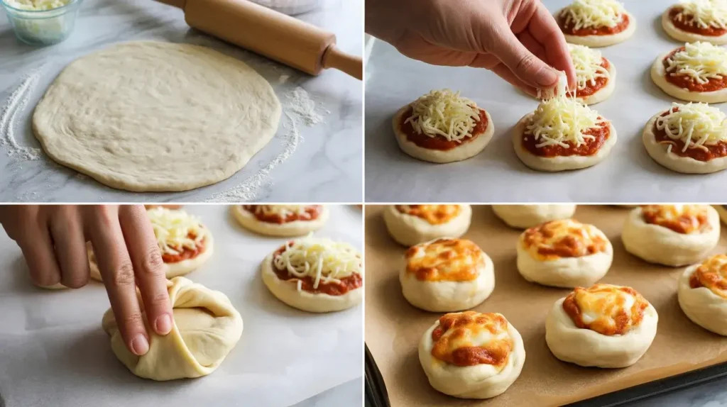 How to Make Stuffed Crust Pizza Bites