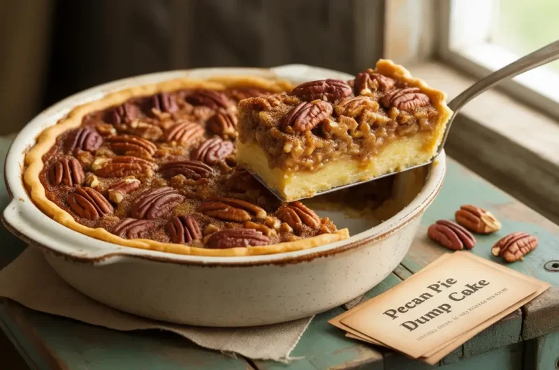 The Best Pecan Pie Dump Cake Recipe