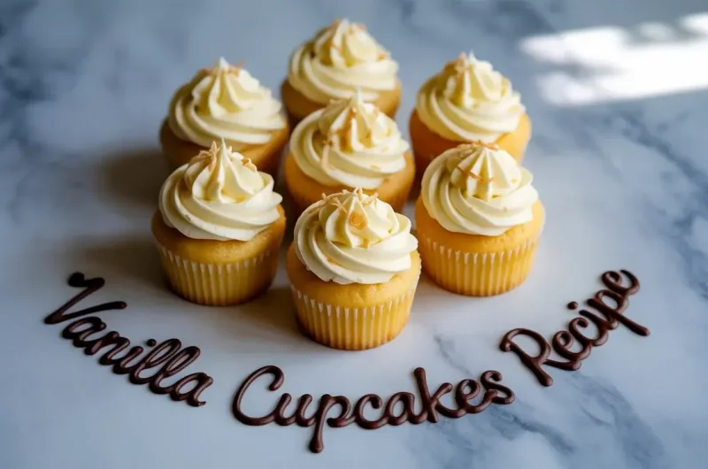 The Best Vanilla Cupcakes Recipe