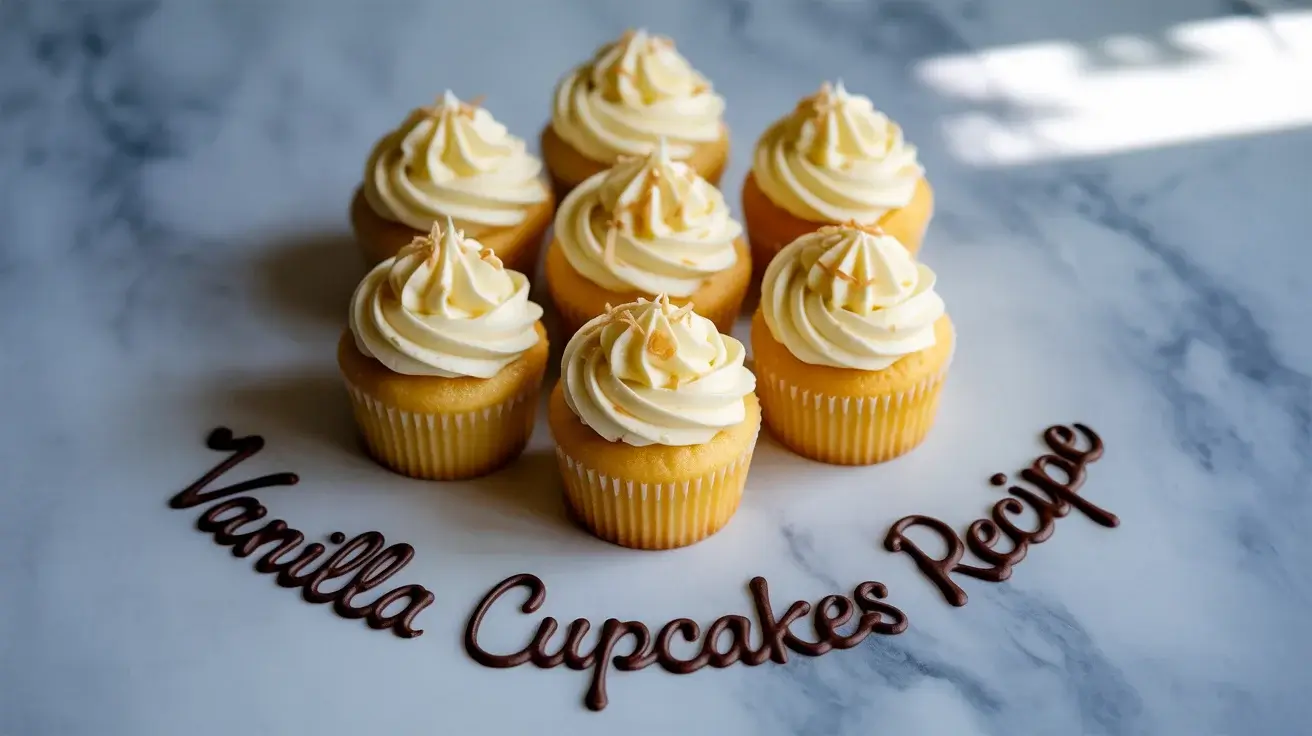 The Best Vanilla Cupcakes Recipe