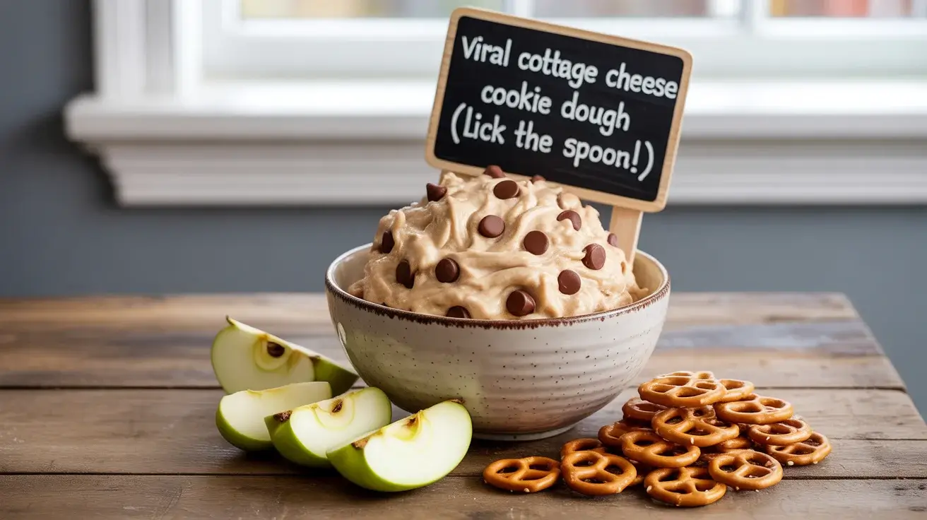 Viral Cottage Cheese Cookie Dough (Lick the Spoon!)