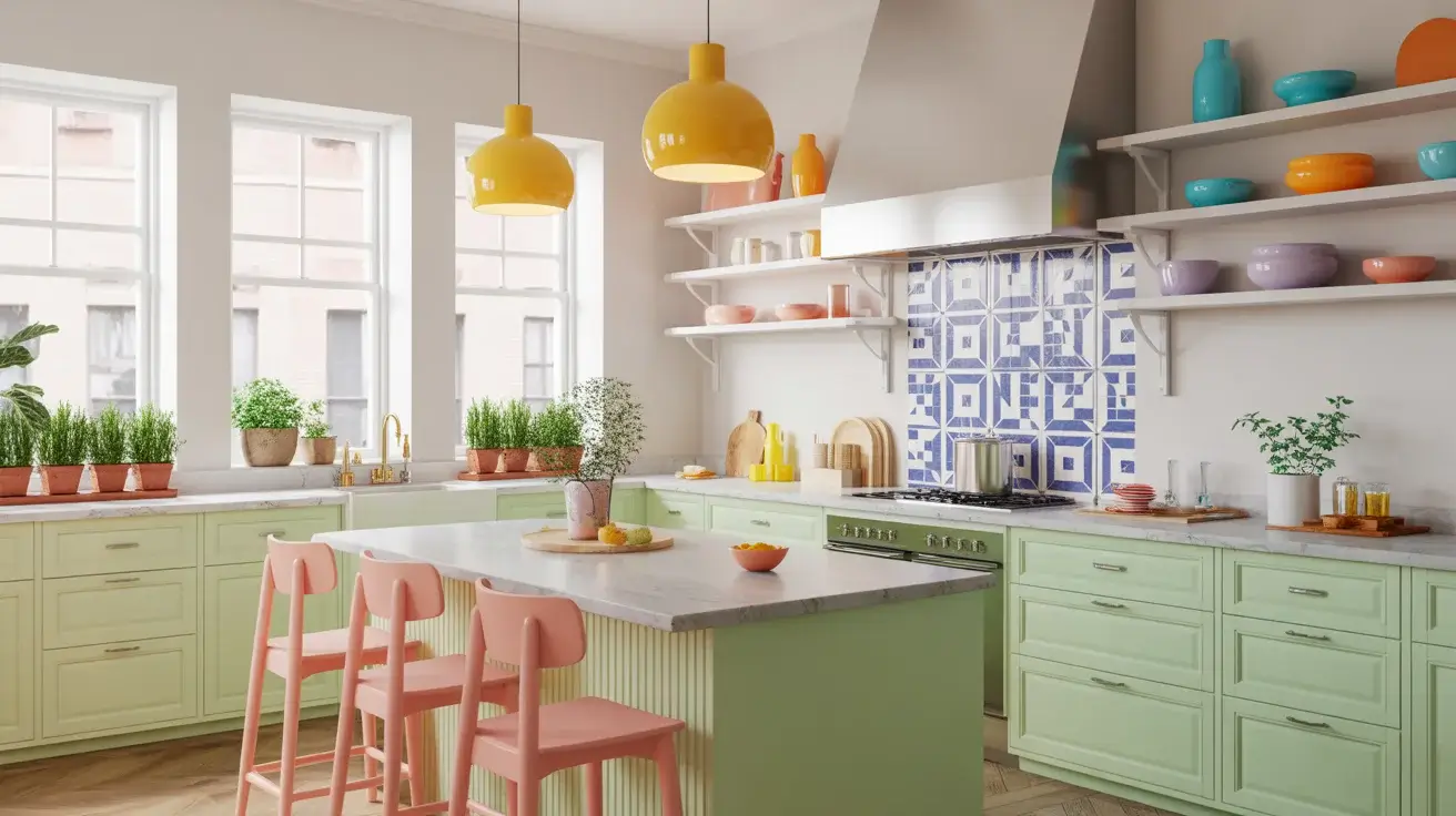 10 Colorful Kitchen Decor Ideas to Brighten
