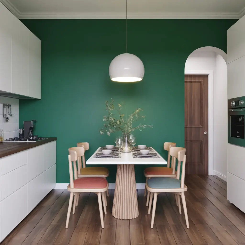 Create a Colorful Accent Wall