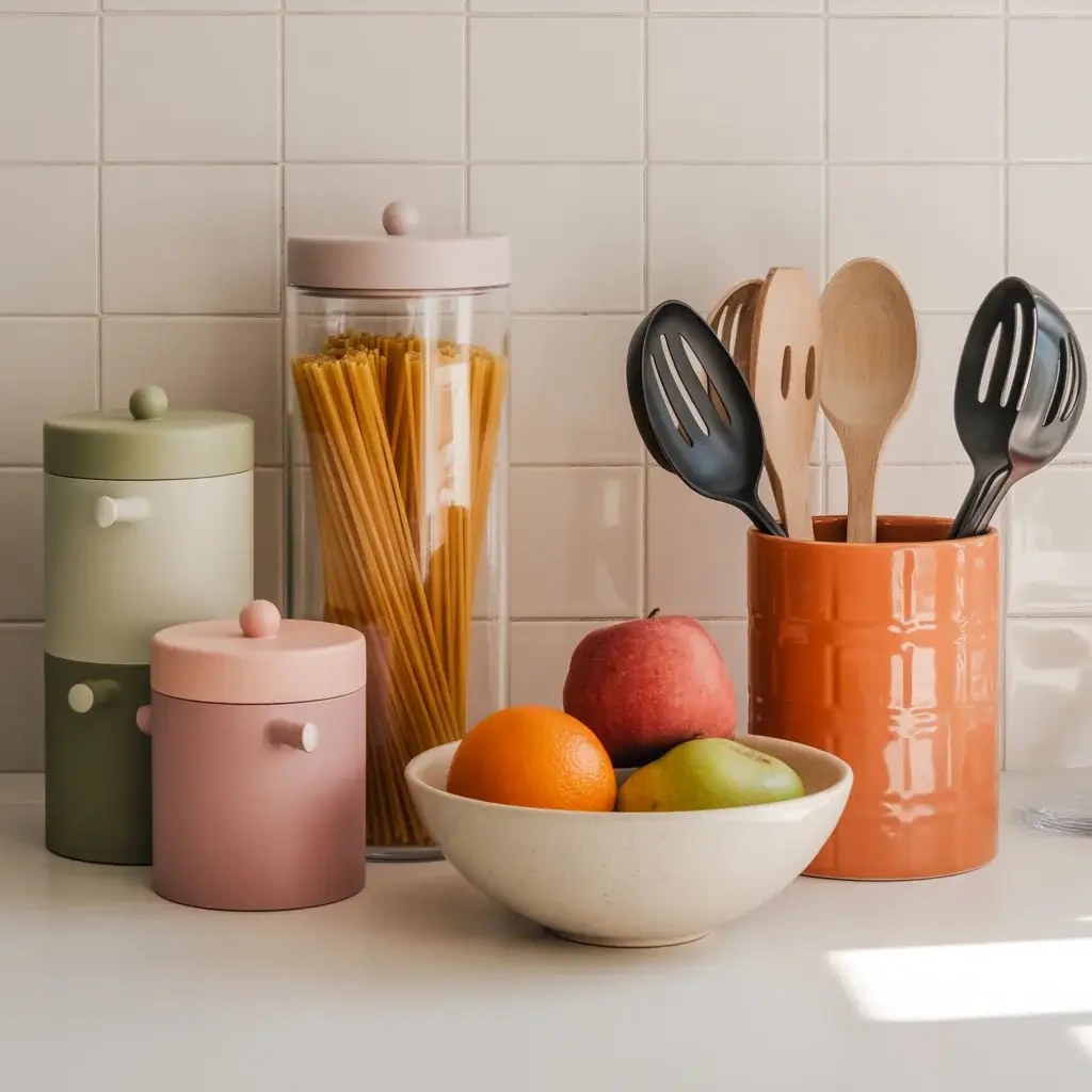 Style with Colorful Accessories and Decor