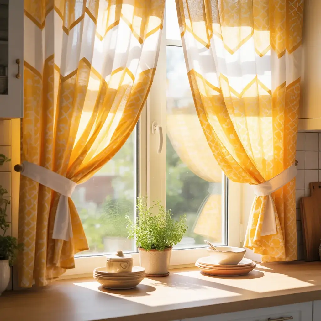 Use Bold Window Treatments