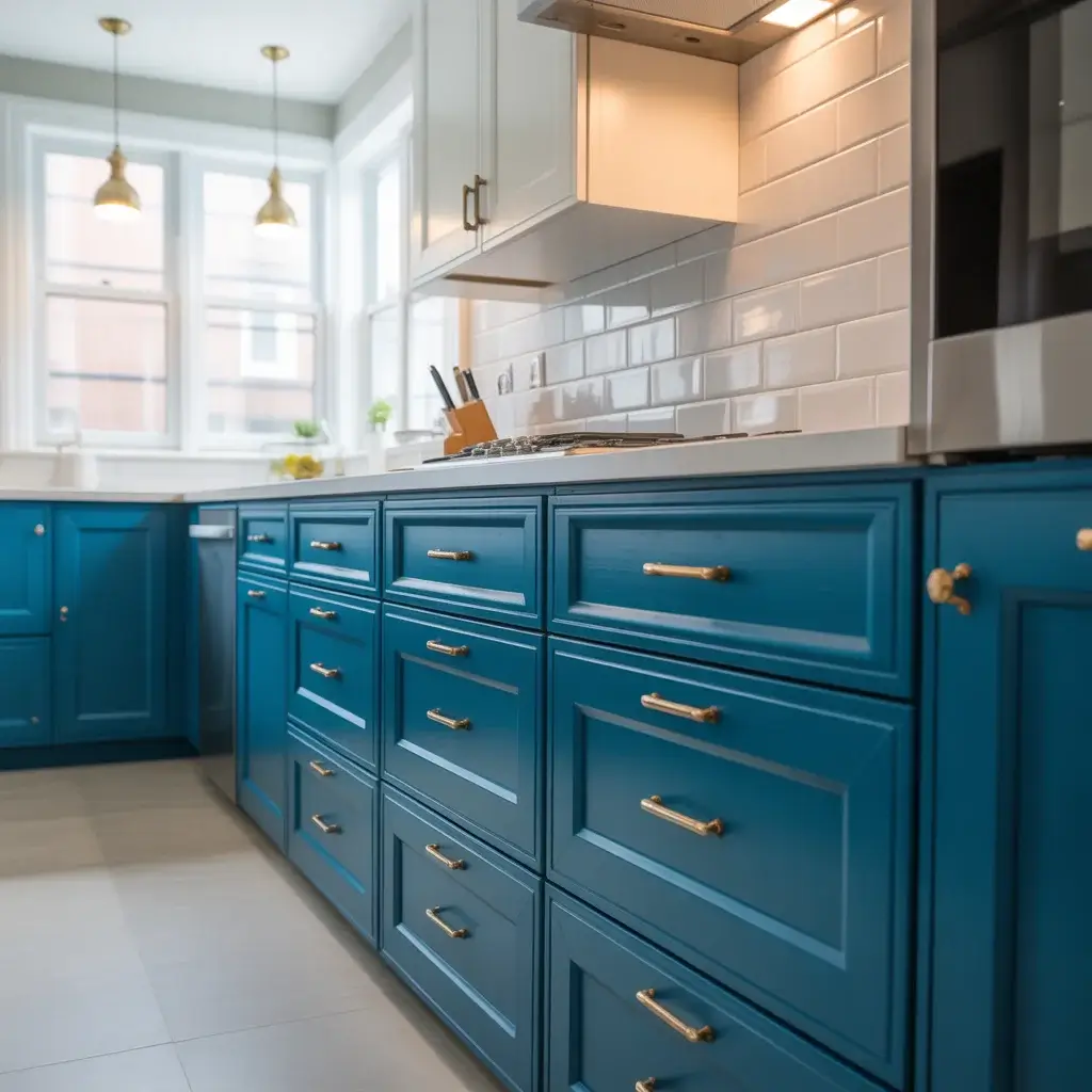 Choose Vibrant Cabinet Colors