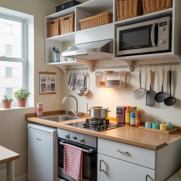 15 Practical Ideas for Small Dorm Kitchens to Maximize Your Space