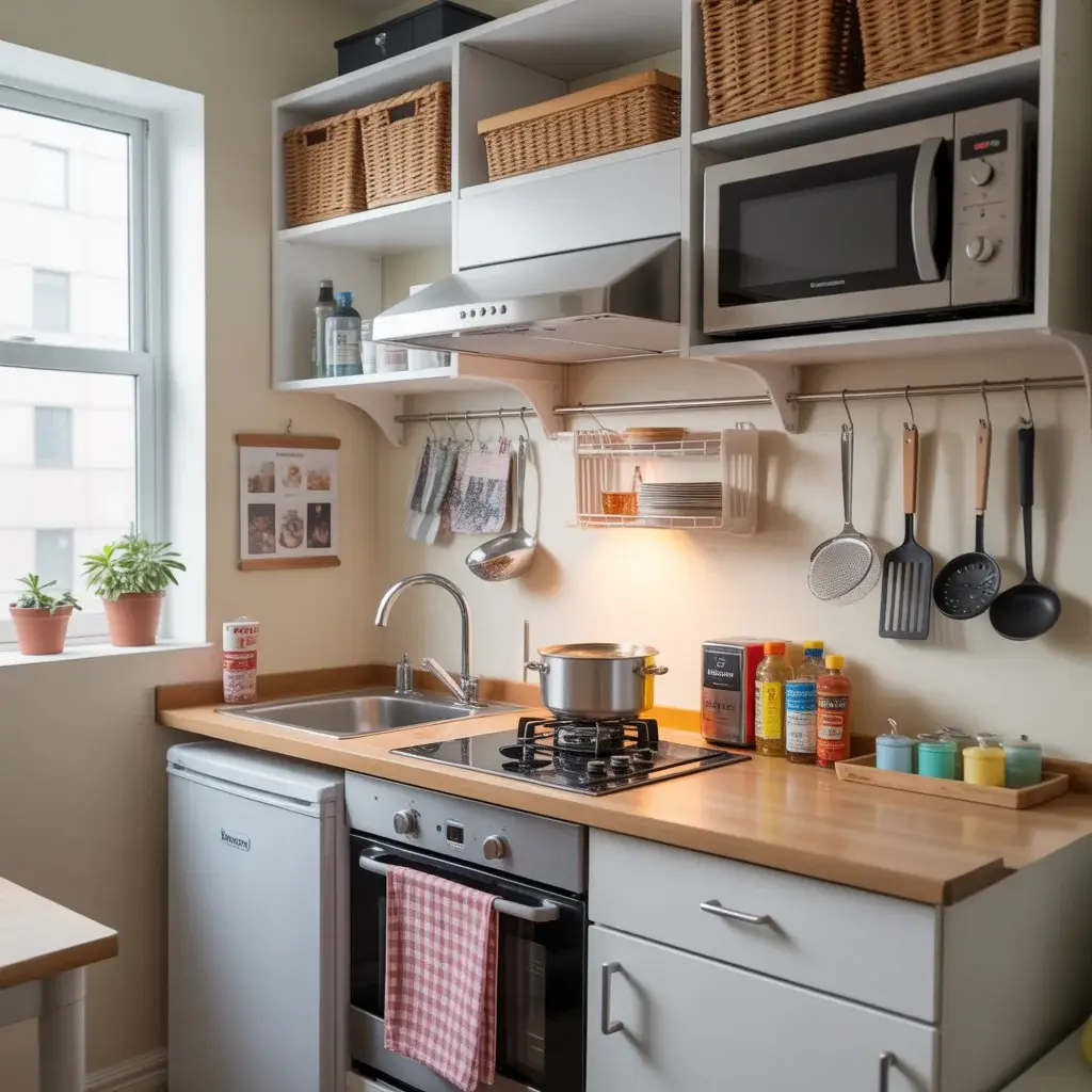 15 Practical Ideas for Small Dorm Kitchens to Maximize Your Space