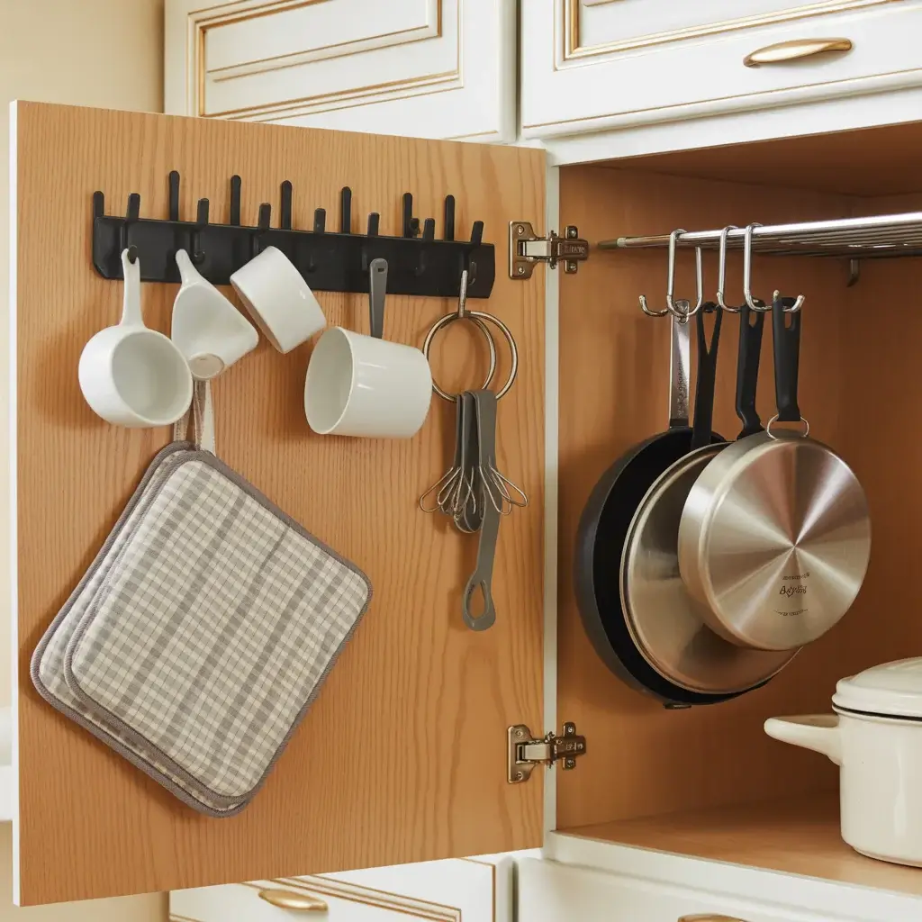Utilize Cabinet Door Space