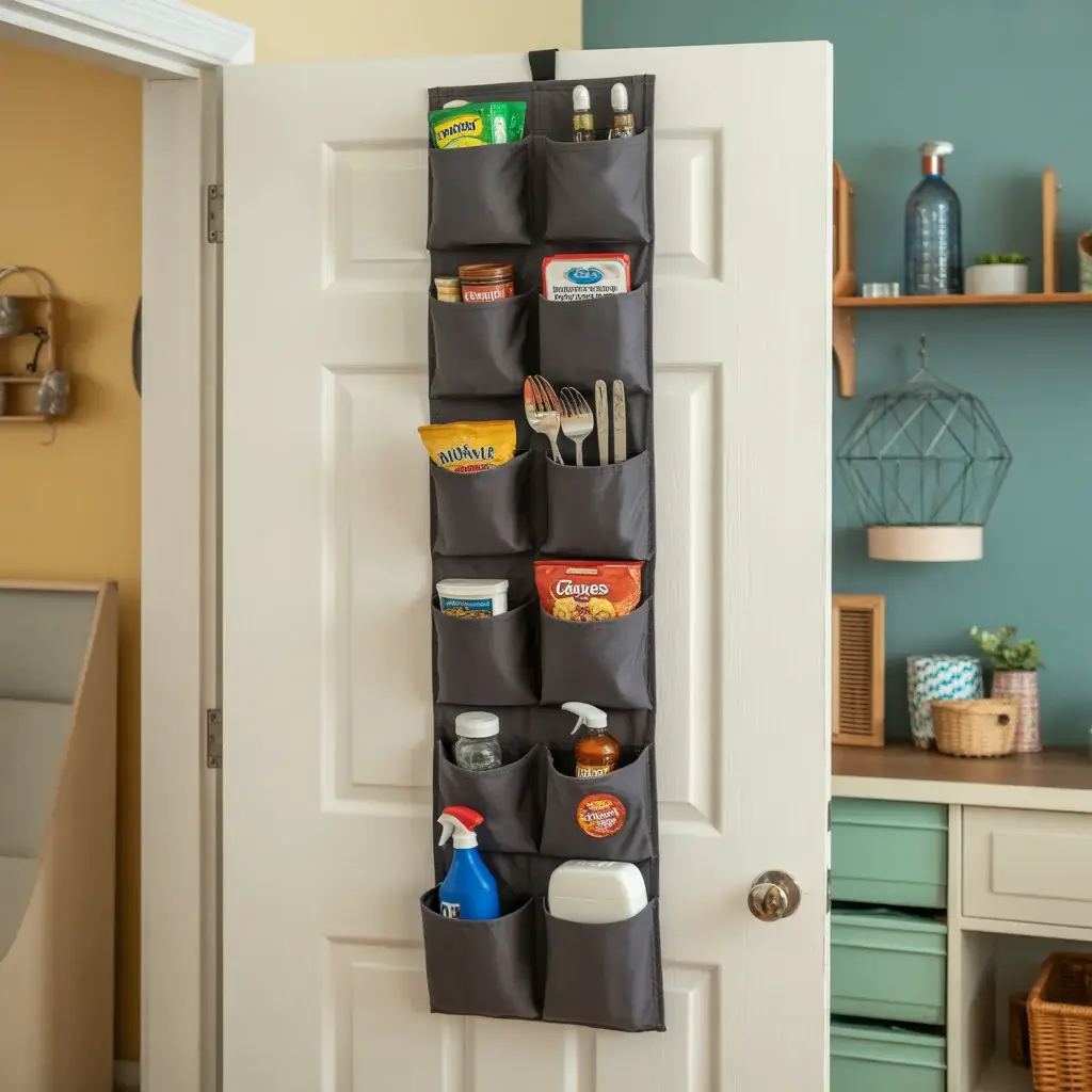 Use Over-the-Door Organizers