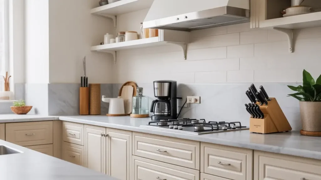 Declutter Your Countertops First