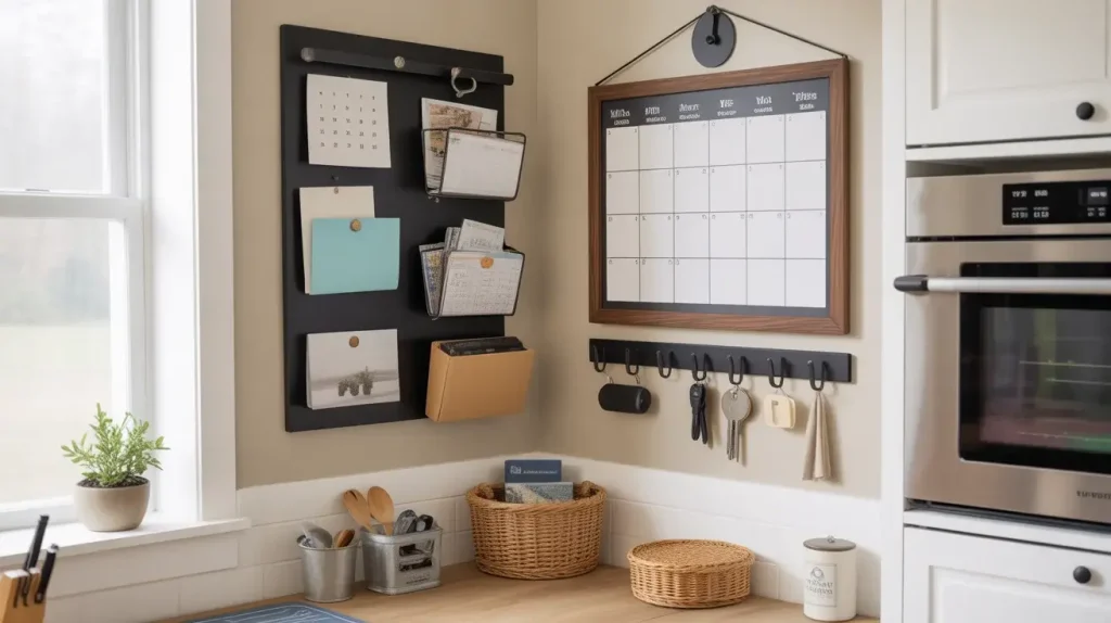 Create a Command Center for Paper Clutter