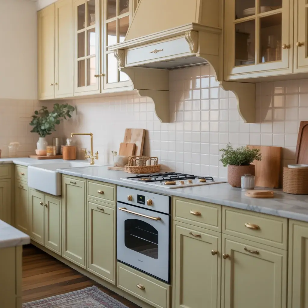 Classic Color Palettes for English Cottage Kitchens