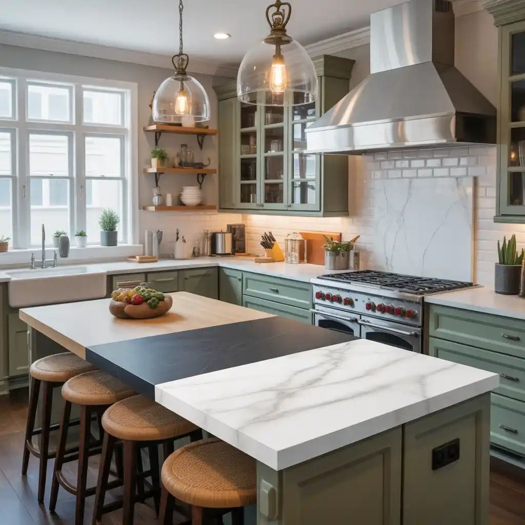 High-End Countertop Materials