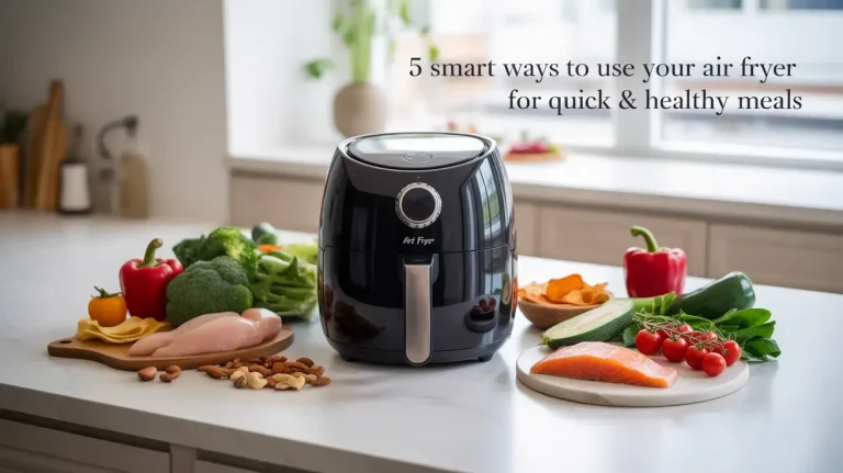 5 Smart Ways to Use Your Air Fryer for Quick & Healthy Meals