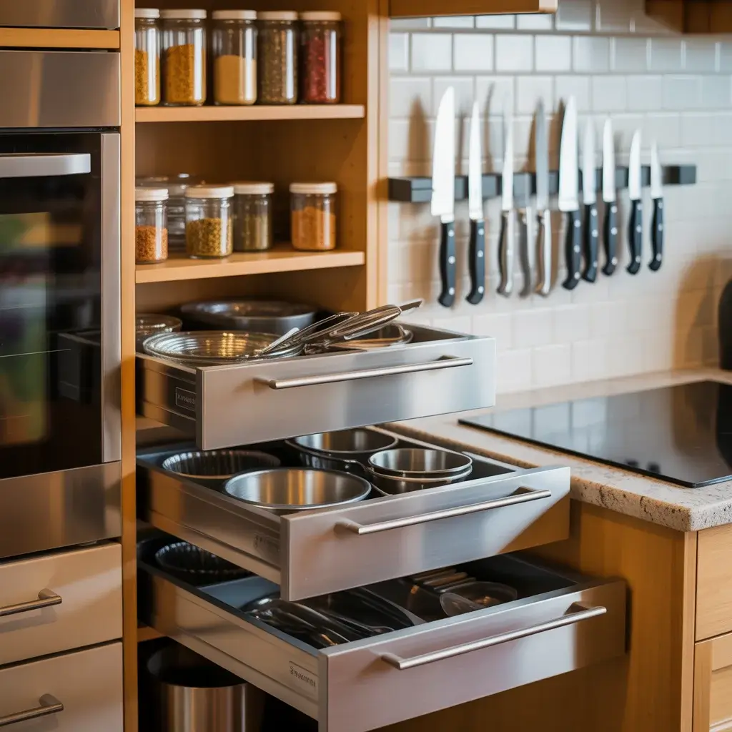 Smart Storage Solutions for Galley Kitchens