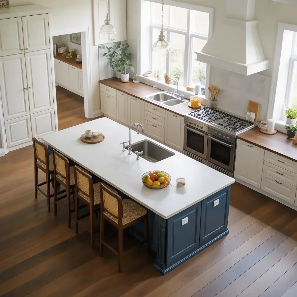 Two Tone Kitchen Island Ideas