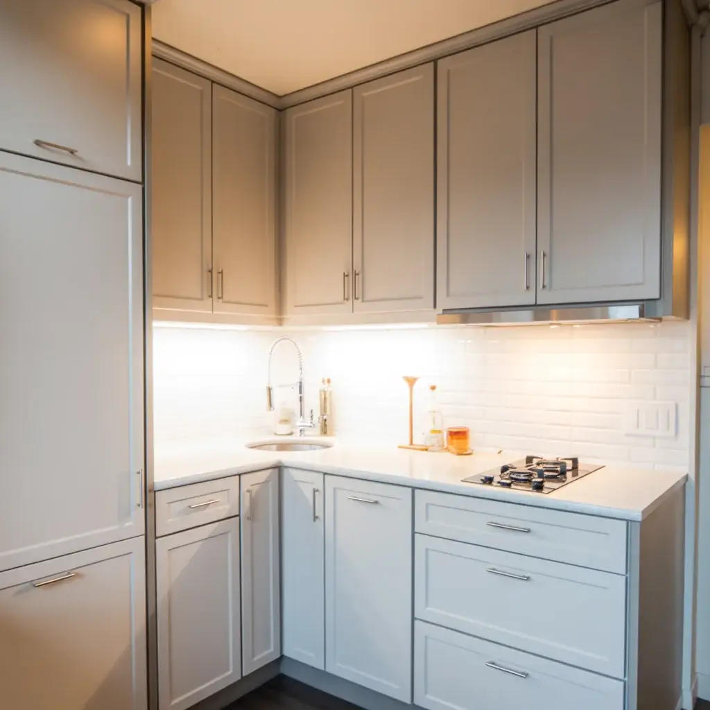 Small Kitchen Two Tone Cabinet Strategies